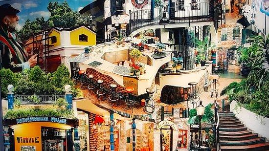 Kunst-Cafe im Hundertwasserhaus